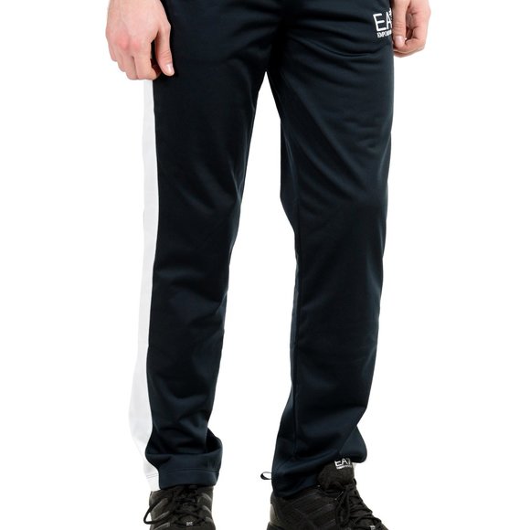 Emporio Armani EA7 "Train Tri" Fleece Track Pants - Picture 2 of 5